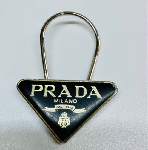 Prada logo signature key - logo,