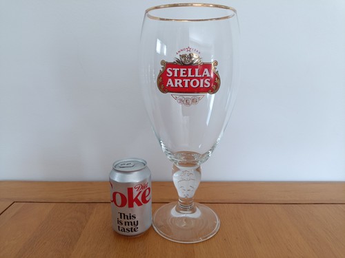 Giant stella artois beer - giant, glass