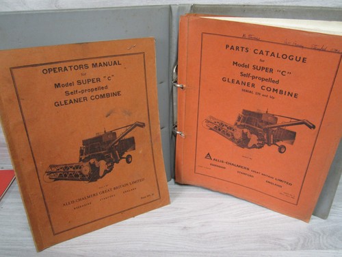Allis chalmers gleaner combine - chalmers,