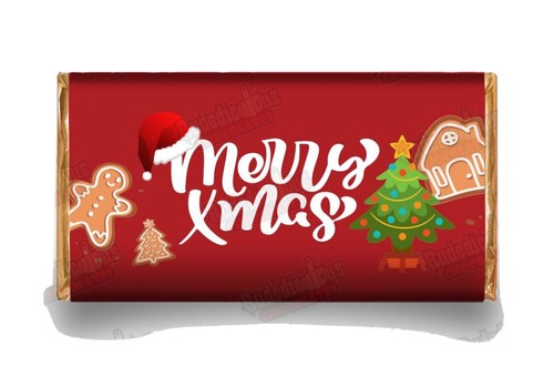 Rude christmas funny chocolate - rude,