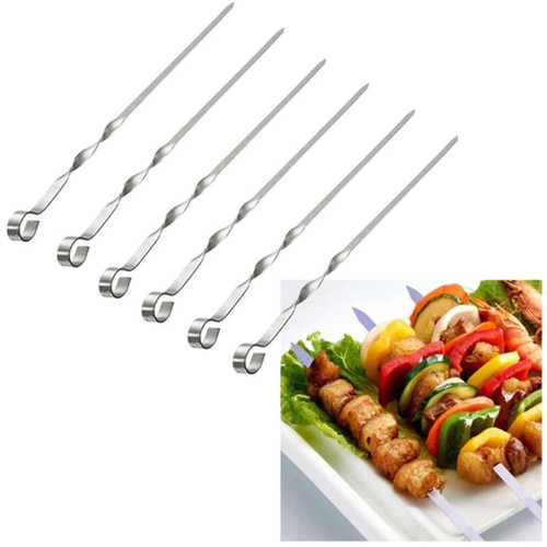 24pcs steel bbq barbecue - steel,