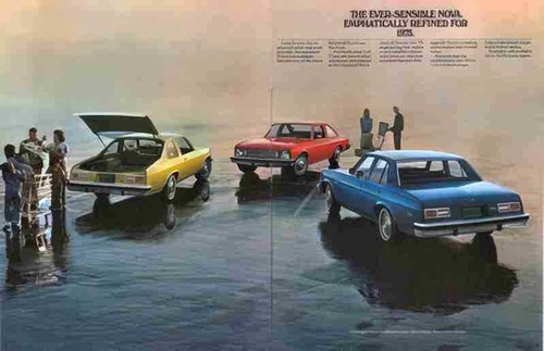 Photo 1975 chevrolet nova - t,