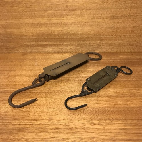 Scales brass luggage scale - 2x,