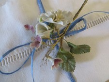 A SUPER QUALITY & BEAUTIFULLY TACTILE VINTAGE FRENCH METIS LINEN SHEET 204 x 325