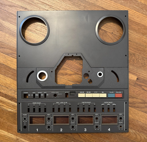 Tascam 34b front face cover - front,