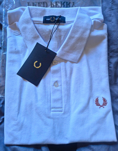 Fred perry m3600 white - perry, l