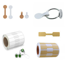Jewellery Finding Display Price Tags Labels Stickers for Necklaces Rings Chains
