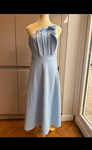Boohoo blue one shoulder - boohoo, one-shoulder