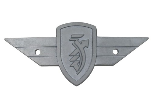 Badge for the front mudguard