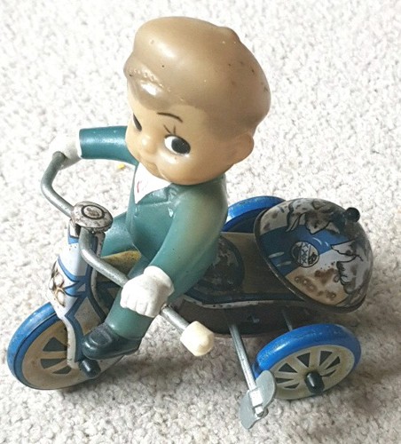 Vintage clockwork boy - clockwork, on