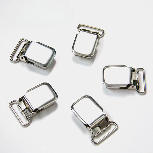 4pcs metal suspenders - metal, clips