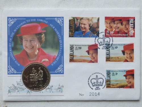 1952 1992 falkland islands - falkland,