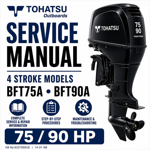 Tohatsu bft75a bft90a - bft75a, outboard