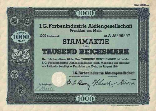 Farbenindustrie ag 8 - farbenindustrie, 8/1940