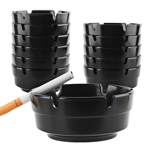 Pack ashtray set melamine - ashtray,
