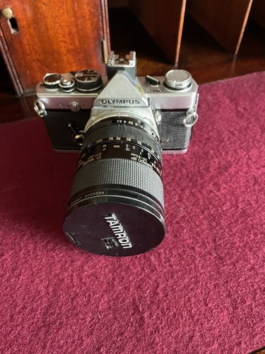 Olympus with tamron sp - om-2n,