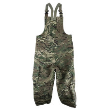 British Army Trousers MTP Camouflage MVP Petroleum Protective Salopettes W36 L28