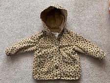 Zara Baby Brown Autumn Coat Aged 12 - 18 Months