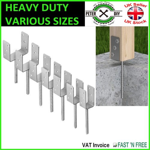 Heavy duty galvanised u - galvanised, ("u"