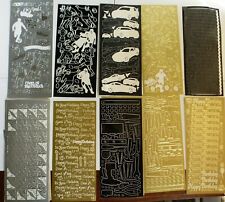 Peel Offs. 10 Sheets minimum .Part Used.Football. Cars.Tools.Birthday    S