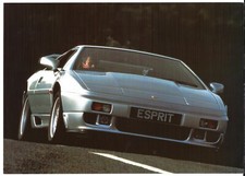 Lotus Esprit Turbo SE 1991-1992 UK Market Single Sheet Sales Brochure