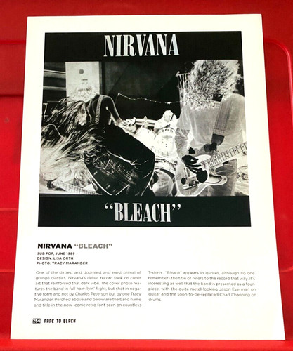 Nirvana bleach album cover - cover, art