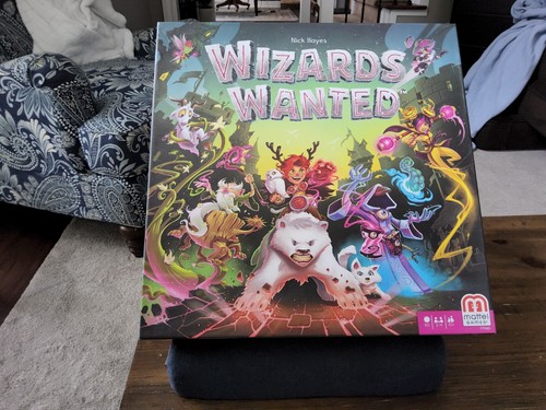 Wizards wanted board game - wanted,