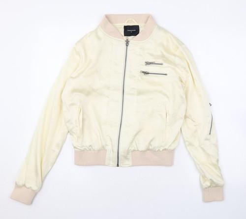 Drop dead womens beige bomber - drop,