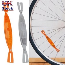 1 Pair Warning Bicycle Wheel Reflectors ABS Cycling Reflector  Night Riding