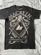 Macbeth Freemason T-Shirt Size