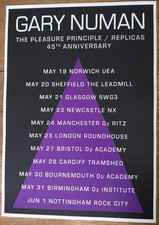 Gary Numan concert poster –