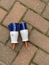  Caravan Site Plug & Socket 16amp Hook Up Mains Electrics