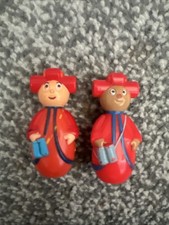 In The Night Garden Mrs Pontipine Figures X 2 Ideal Cake Topper - Rare Plastic❤️