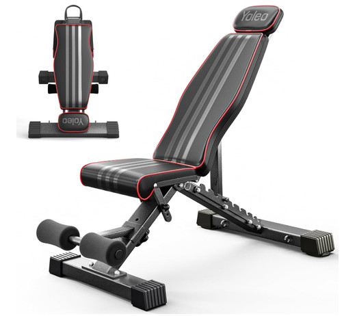 Yoleo adjustable weight bench - yoleo,