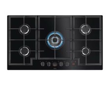 AEG 8000 Series 90cm 5 Burner Gas-on-Glass Hob - brand new. Black HKB95450NB. 