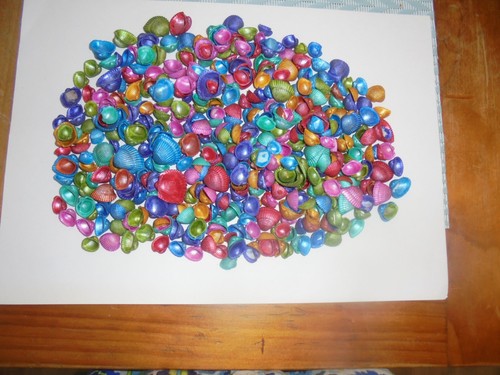180 gms of coloured - of,