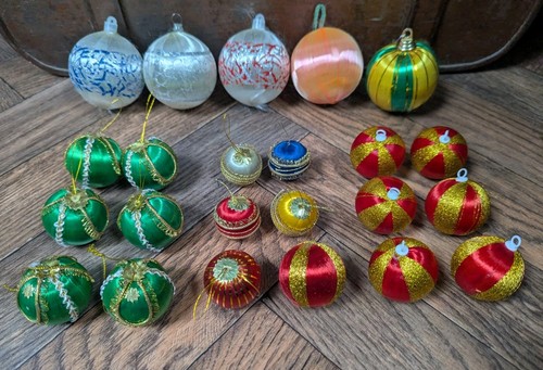 Vintage silk christmas - vintage,