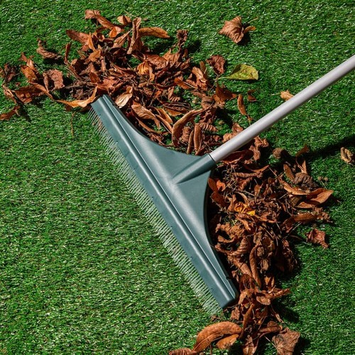 Rubber broom rake - rake, for