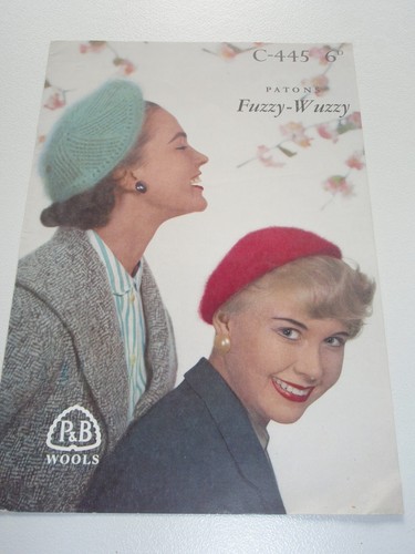 Vintage patons angora knitting - vintage,
