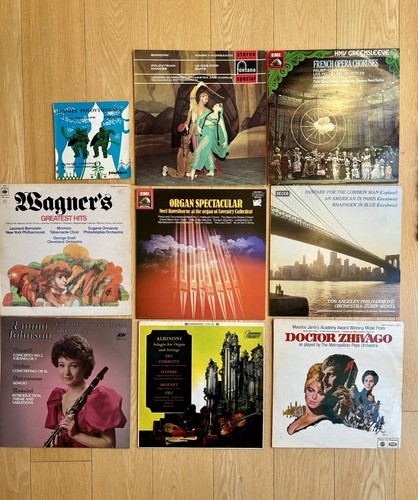 Vinyl record bundle - lp,
