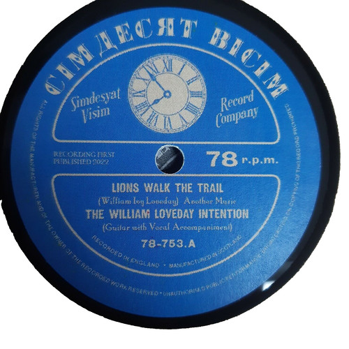 William loveday intention - william,