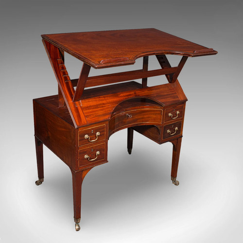 Tall antique architect riser - antique, architect's