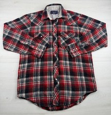 Vtg Williams Plaid Flannel