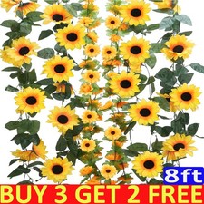 8FT Fake Artificial Sunflower