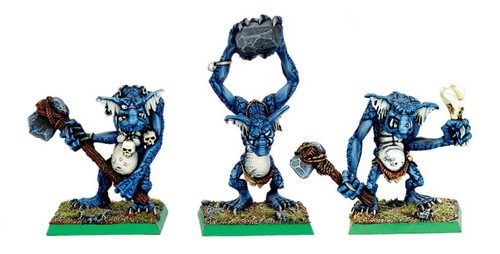 Stone trolls set - orc, &