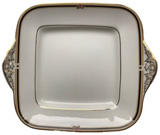 WEDGWOOD CLIO Square Plate Eared Sandwich Cake VINTAGE UNUSED