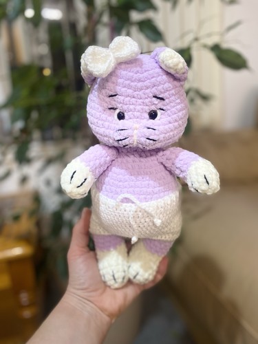 Handmade crochet plush bunny - handmade, &