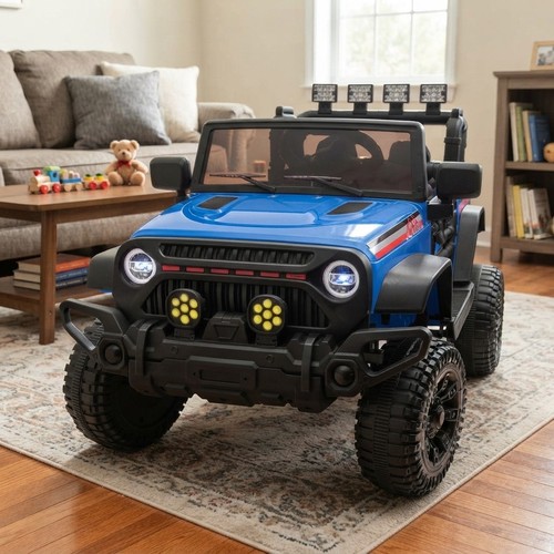 Vibrant blue 24v kids ride - vibrant,