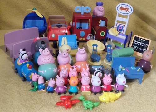 Peppa pig toy bundle - toy, vehicles