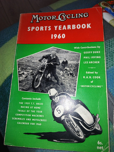 Motor cycling year book - year, 1960